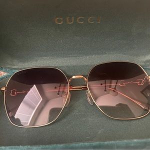 Gucci Aviator Gradient Sunglasses Women